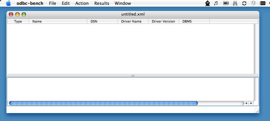 GUI main window